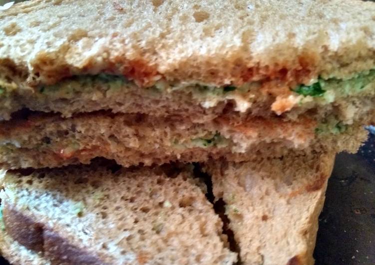 How to Prepare Super Quick Homemade Double decker sandwich