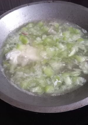 Foto resep Sayur Oyong plus Telur
