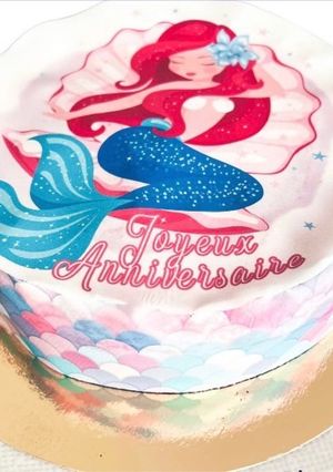 Une photo de Gâteau nuage chocolat framboises
