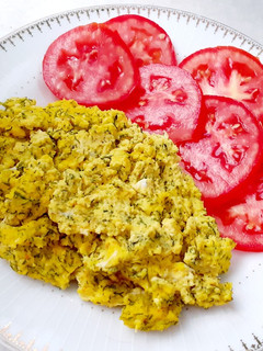 عکسی از دستور پنیردبیج یا پنیر برشته گیلانی (املت پنیر) ساده و سریع