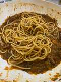 Spaghetti Bolognese with Homemade Sauce