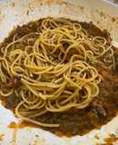 Spaghetti Bolognese with Homemade Sauce
