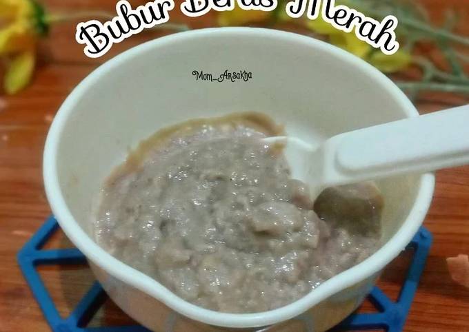Resep Bubur Beras Merah Resep Bubur Beras Merah
