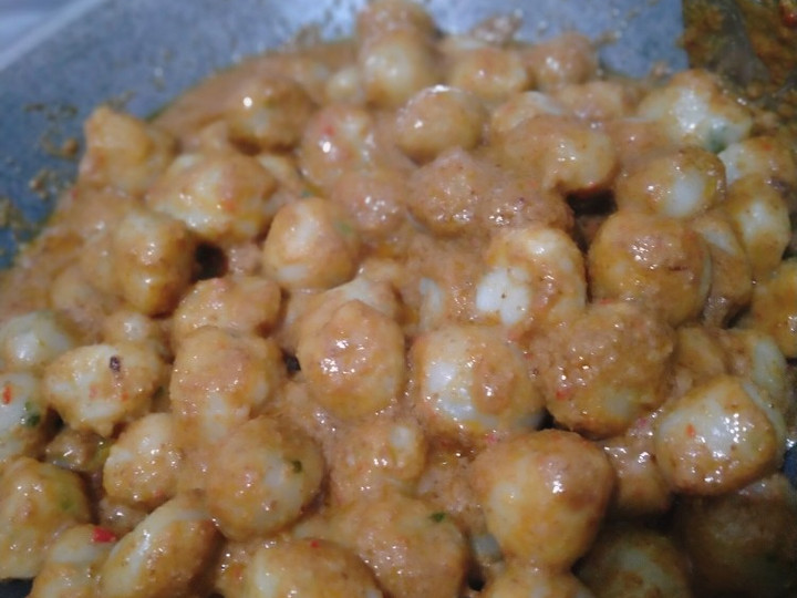 Resep Sambal kacang cilok/somay/sate, Sempurna