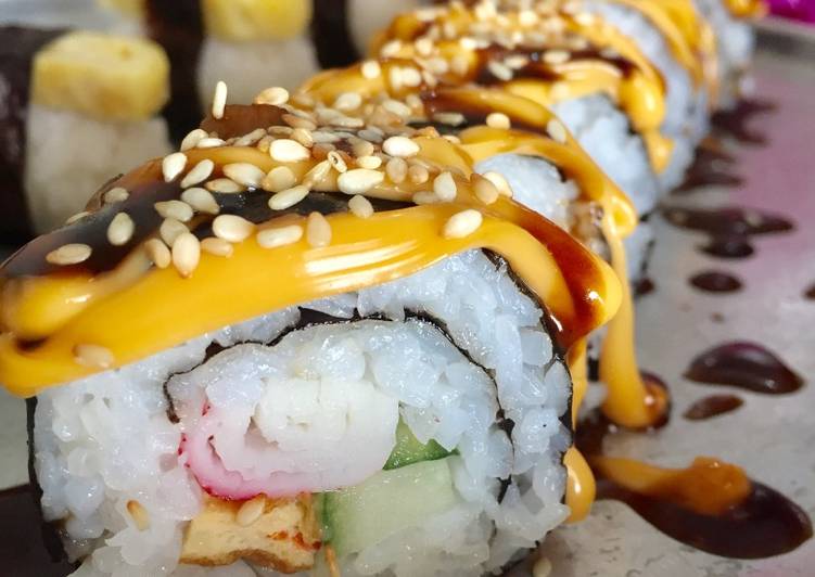 Resep Sushi x Kimbab yang Enak Banget
