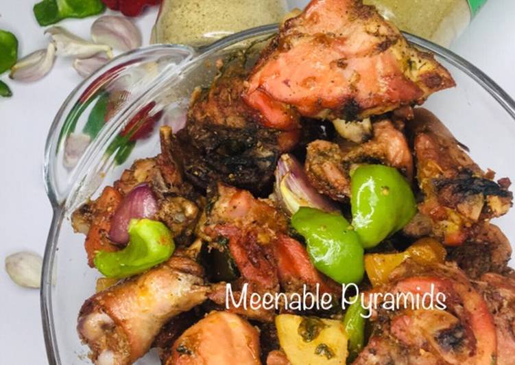 Recipe of Award-winning Grill chicken and potatoes with veggies