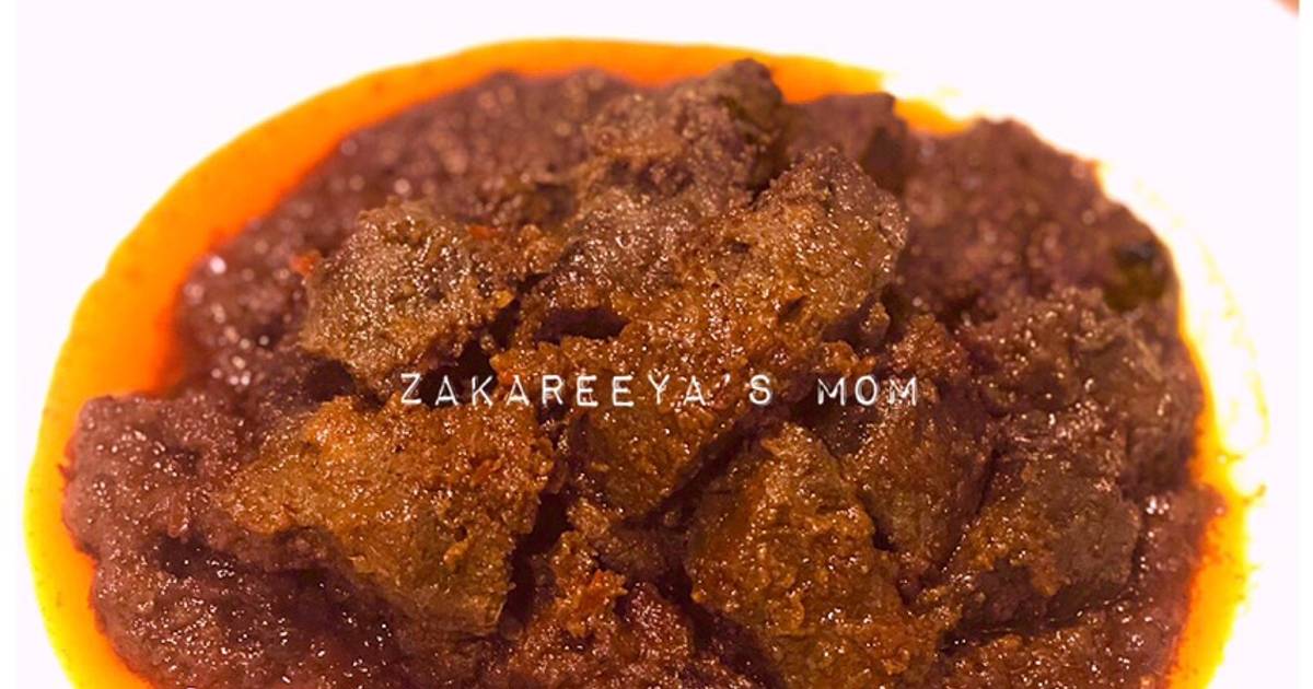 3 026 resep  rendang  daging enak  dan  sederhana  Cookpad