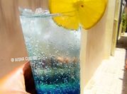 A picture of cucumber mocktail