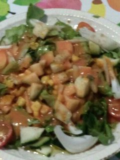 Una foto de Ensalada gazpacha