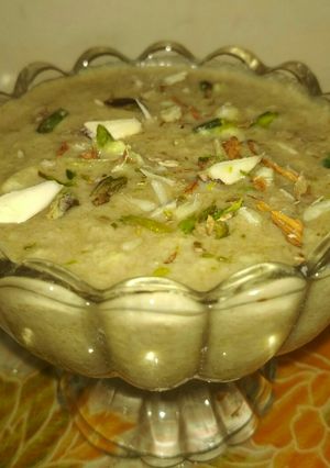 A picture of Chocolate rabri.
