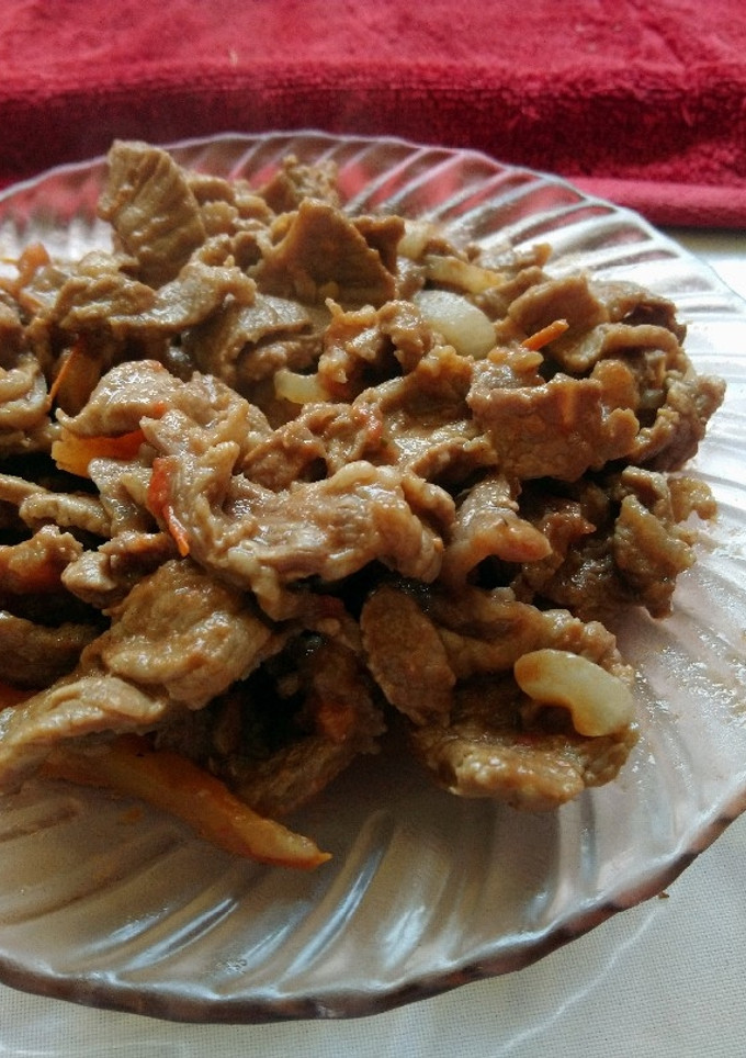 Una foto de Bistec De Res en Tomate