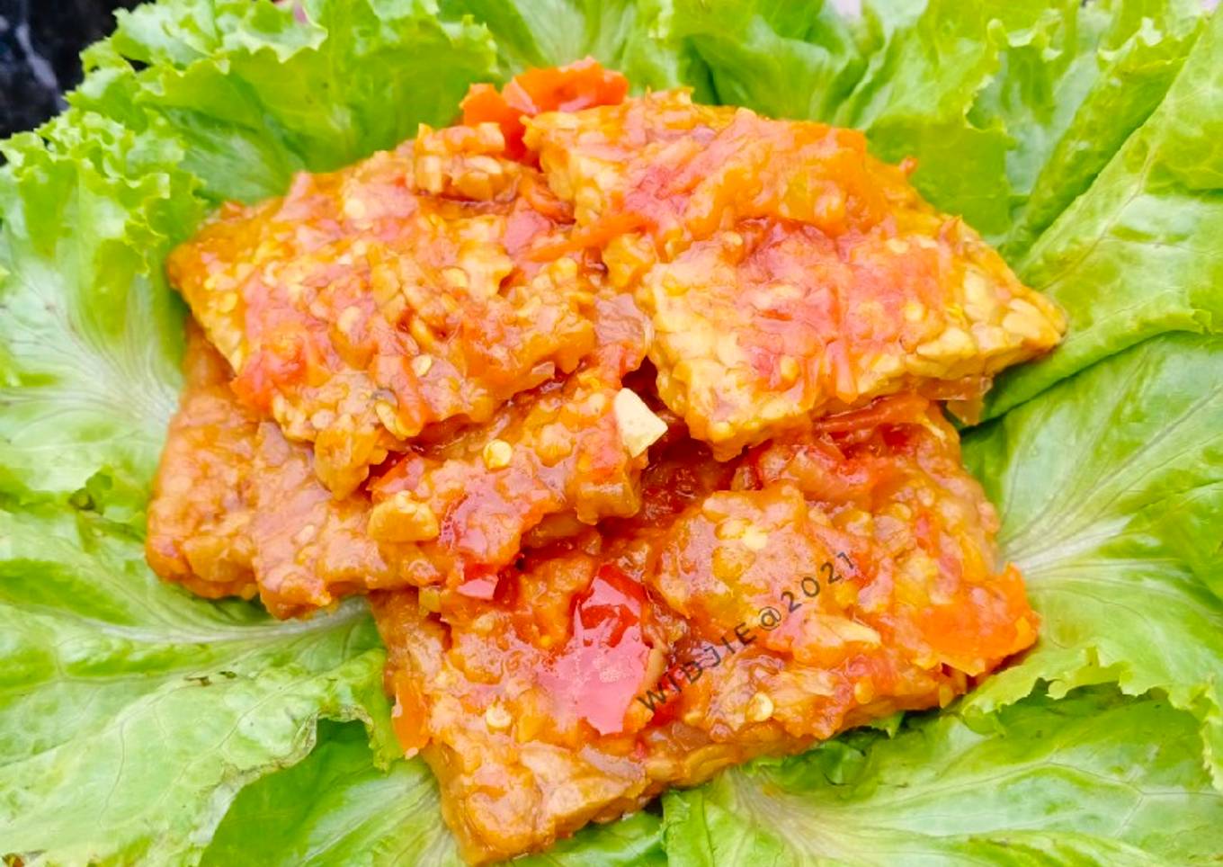 Tempe Garit Sambel Tomat
