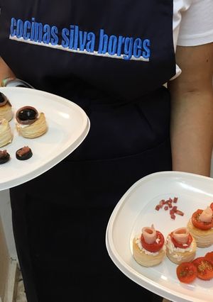 Una foto de Canapés fríos