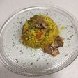 Arroz con setas y verduras