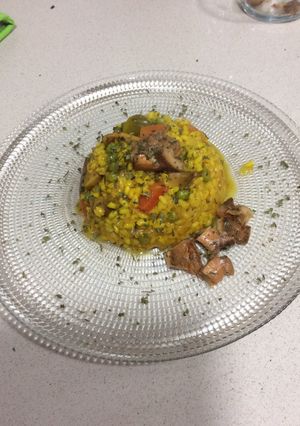 Foto principal de Arroz con setas y verduras