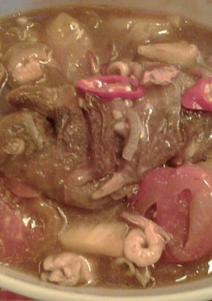 Foto resep Seafood & ikan bawal asam manis khas kalimantan