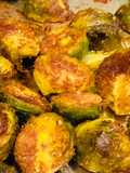 Couves-de-bruxelas caramelizadas