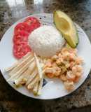 Camarones en Mantequilla
