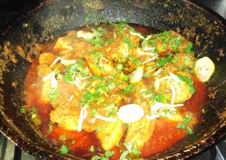 Steps to Prepare Any-night-of-the-week Chicken karahi