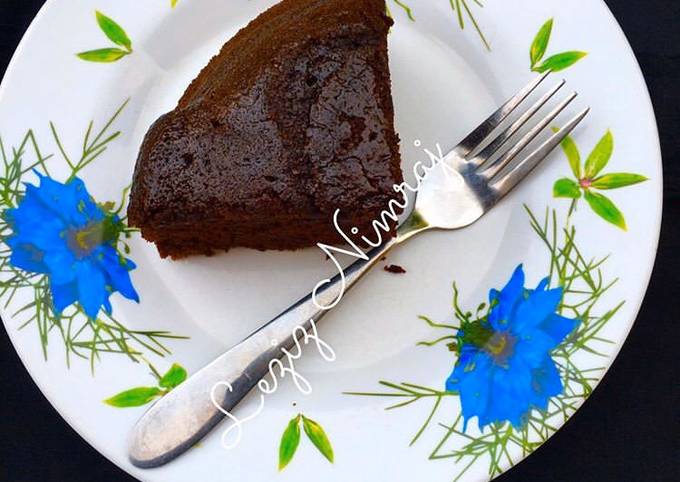 Simple Way to Make Homemade Moist Chocolate cake