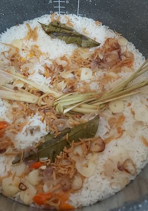 Foto resep Nasi Liwet RiceCooker 😋