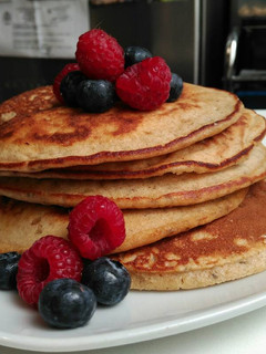 Una foto de Tortitas de avena y chía