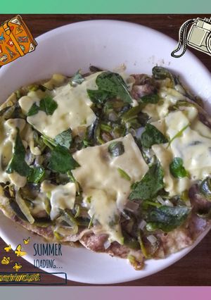 Una foto de 🫑Pastel Azteca Poblano 🫑