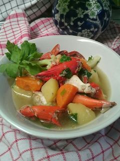 Foto resep Sop kepiting