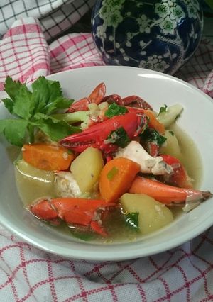 Foto resep Sop kepiting