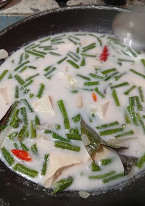 Foto resep Lodeh tahu kacang panjang