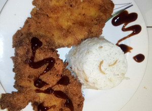 Una foto de Pollo empanizado súper crujiente