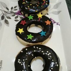 A picture of Eggless Donut.