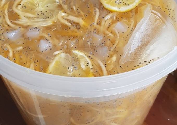 Standar Cara  bikin Es buah blewah segar  istimewa