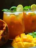 5 Minutes Mango Stone Apple Fruit Cooler