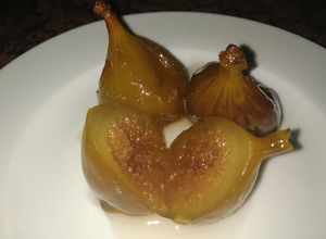 Una foto de Dulce de higos