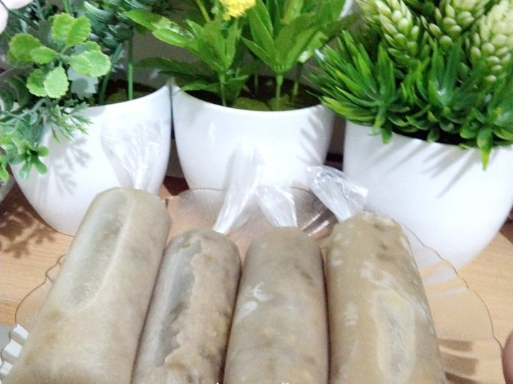 Langkah Mudah untuk Menyiapkan 72. Es LiLin Kacang Hijau, Menggugah Selera