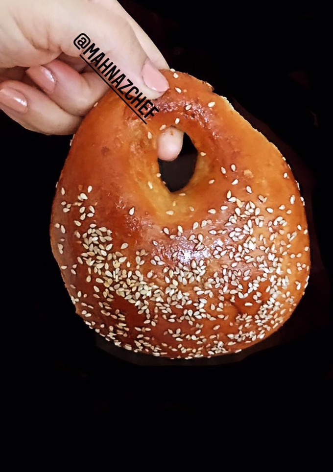 عکسی از دستور نان کیف دستی لبنانی (کاک لبنانی)