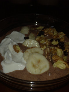 Φωτογραφία της συνταγής Smoothie bowl 🥣 μπανάνα & γιαούρτι