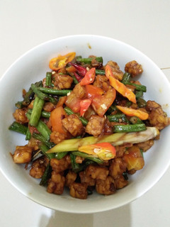 Foto resep Kacang Panjang Oseng Tempe