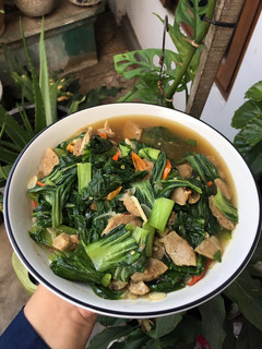 Foto resep Ca Sawi Bakso