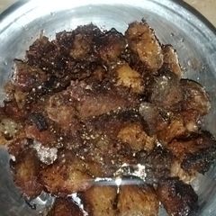 A picture of Fry Gosht.