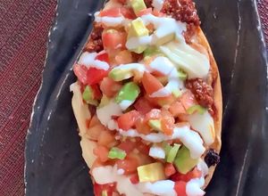 Una foto de Molletes