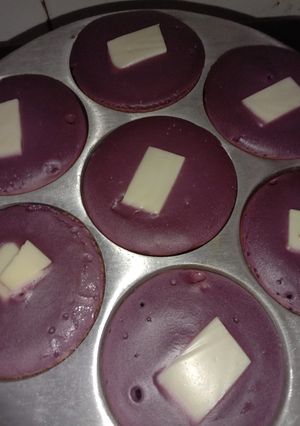 Foto resep Kue Lumpur ubi ungu