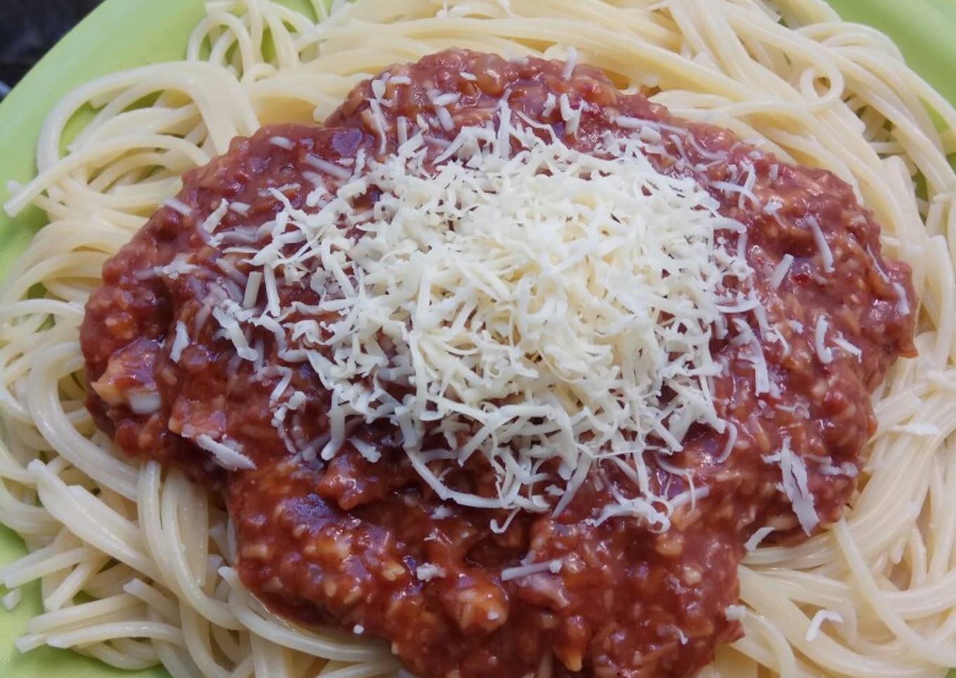 Spageti mudah, murah, enak