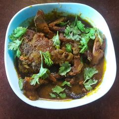A picture of Crab curry.