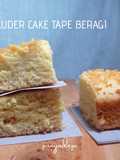 Bluder Cake Tape Beragi resep Diah Didi