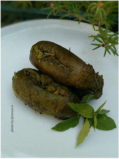 عکسی از دستور ترشی بادمجان