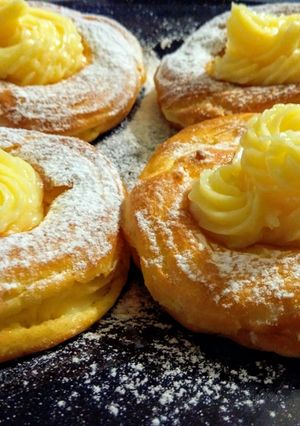 Vaníliás mini eclair recept fotója