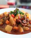 Picante de carne con verduras 👍🇵🇪
