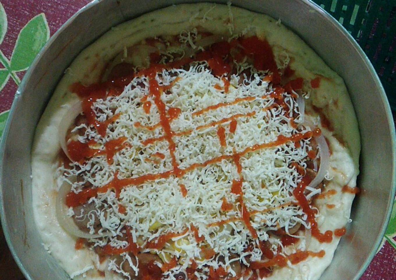 Pizza teflon sederhana